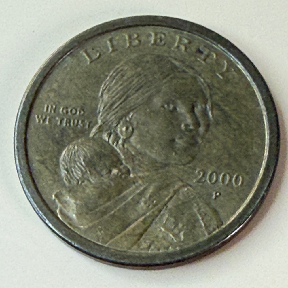 2000 P Liberty Gold Sacagawea Dollar Coin